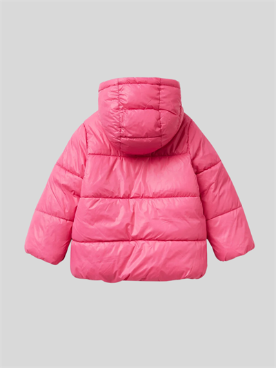 Benetton Kız Çocuk Mont 1-6 Yaş Fuşya