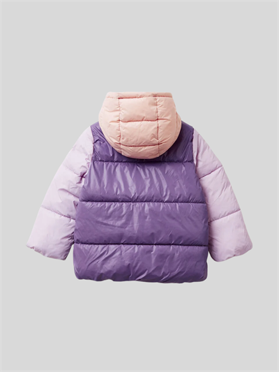 Benetton Kız Çocuk Mont 1-6 Yaş Mor