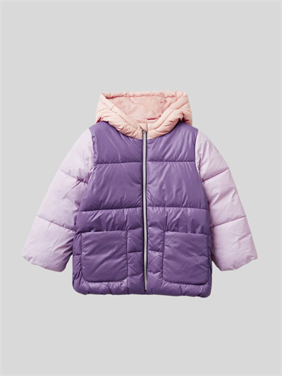 Benetton Kız Çocuk Mont 1-6 Yaş Mor
