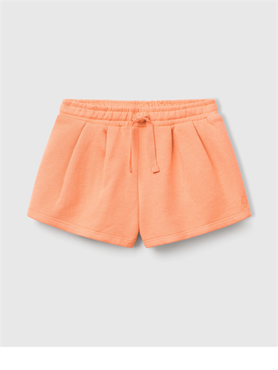 Benetton Kız Çocuk Şort 1-6 Yaş Somon