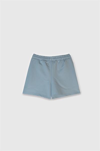 Benetton Kız Çocuk Şort 4-14 Yaş Mavi