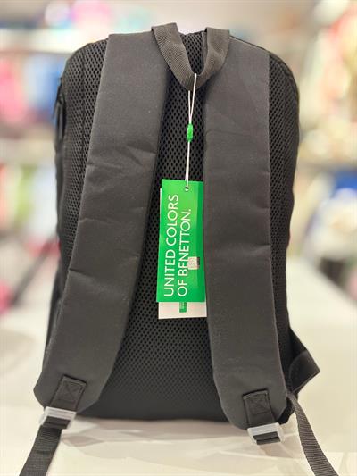 Benetton Sırt Çantası Siyah