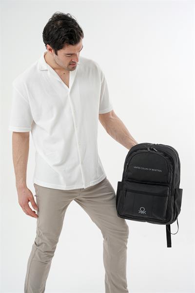 Benetton Sırt Çantası Siyah