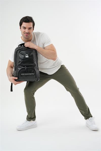 Benetton Sırt Çantası Siyah