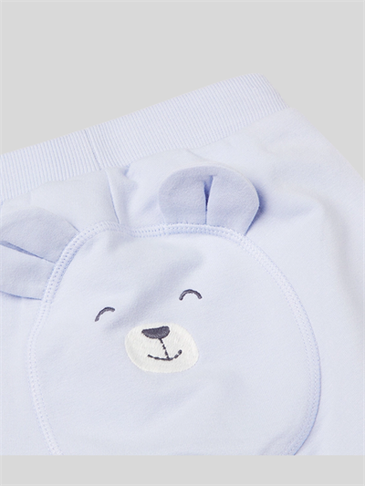 Benetton Unisex Bebek Tek Alt 1-18 Ay Açık Mavi