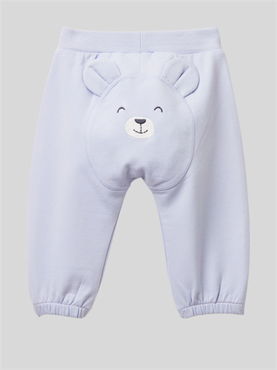 Benetton Unisex Bebek Tek Alt 1-18 Ay Açık Mavi