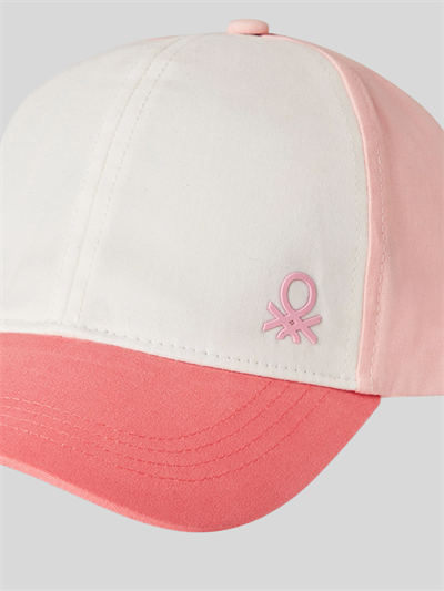 Benetton Unisex Çocuk Şapka 6-14 Yaş Pembe