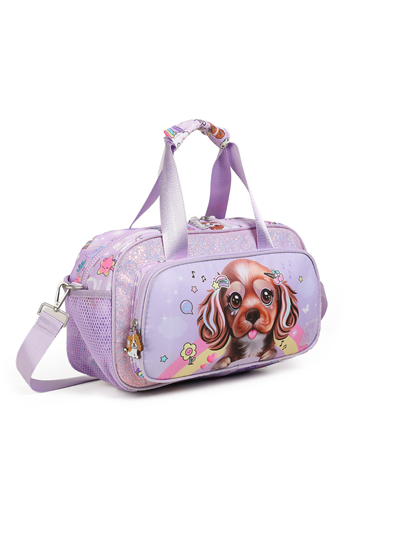 Chimola Cute Dog Seyahat Çantası Lila