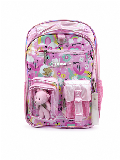 Chimola Toy New World Pembe Sırt Çantası Pembe
