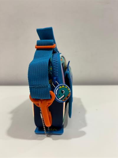 Dream Vest Erkek Çocuk Dinazorlu Çapraz Çantası Lacivert
