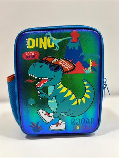 Dream Vest Erkek Çocuk Dinozorlu Çapraz Çanta Mavi