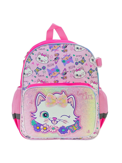 Dream Vest Süslü Kedi Sırt Çantası Mıdı Pembe