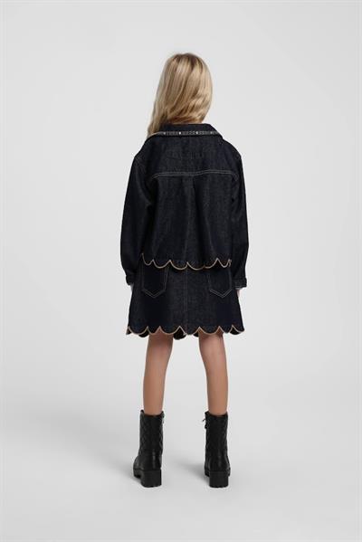 Escabel Kız Çocuk Denim Etek 9-14 Yaş Mavi