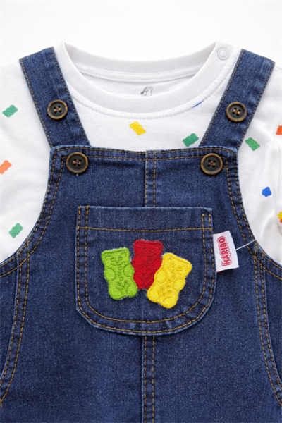 Haribo Erkek Bebek Tulum 1-24 Ay Lacivert