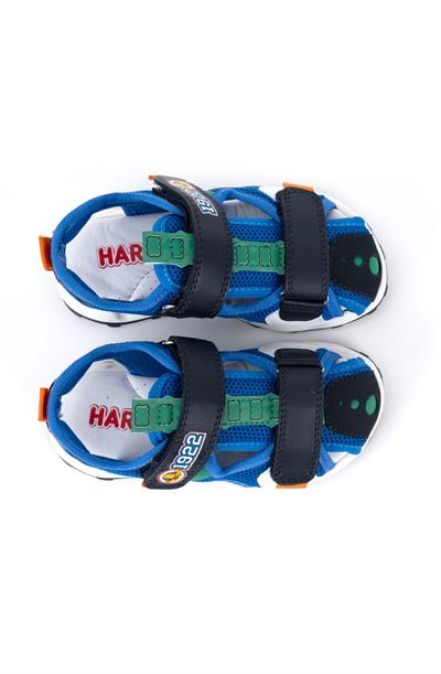 Haribo Erkek Çocuk Sandalet 30-36 Numara Mavi