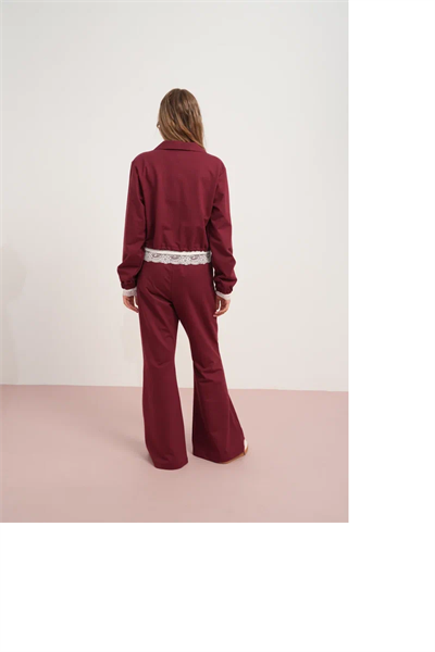 LocoLoco Kız Çocuk 3LüTakım 9-14 Yaş Bordo