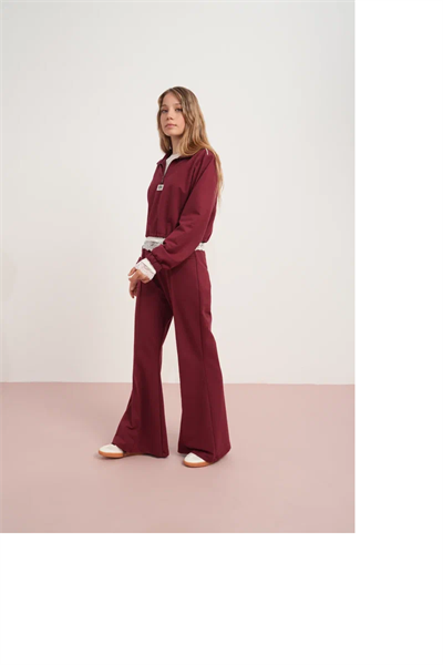 LocoLoco Kız Çocuk 3LüTakım 9-14 Yaş Bordo