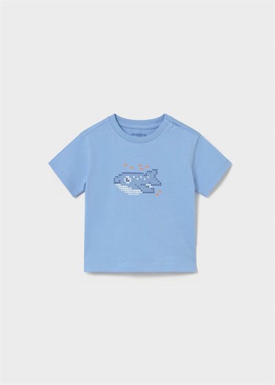 Mayoral Erkek Bebek 2Li Tshirt 1-3 Yaş Mavi