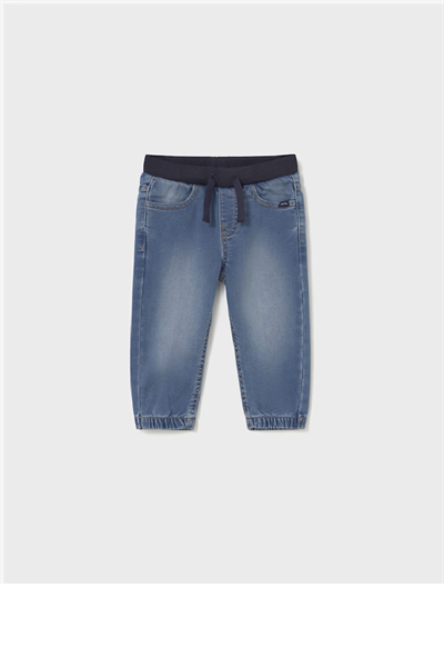Mayoral Erkek Bebek Denim Pantolon 18-36 Ay Mavi
