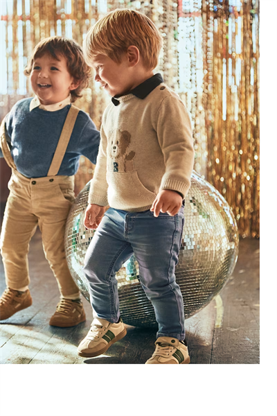 Mayoral Erkek Bebek Denim Pantolon 18-36 Ay Mavi