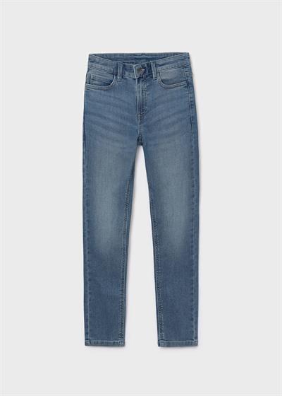 Mayoral Erkek Çocuk Denim Pantolon 8-14 Yaş Mavi