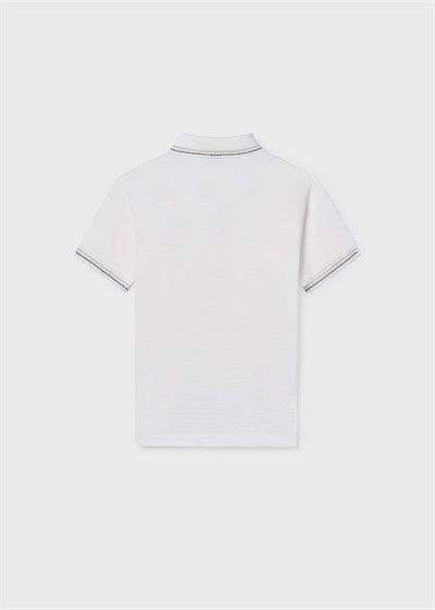 Mayoral Erkek Çocuk Polo Yaka Tshirt 10-14 Yaş Krem