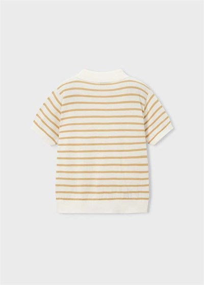 Mayoral Erkek Çocuk Polo YakaTshirt 4-8 Yaş Krem