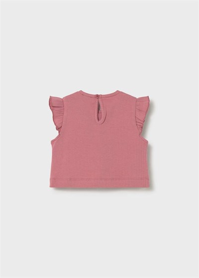 Mayoral Kız Bebek Fiyonklu Tshirt 1-3 Yaş Pembe