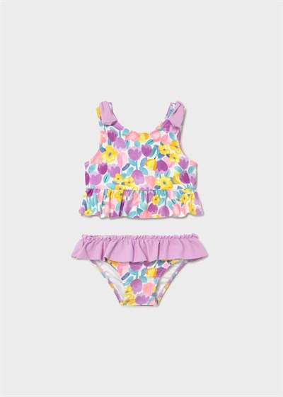 Mayoral Kız Bebek Güneş Korumalı Bikini 1-3 Yaş Lila