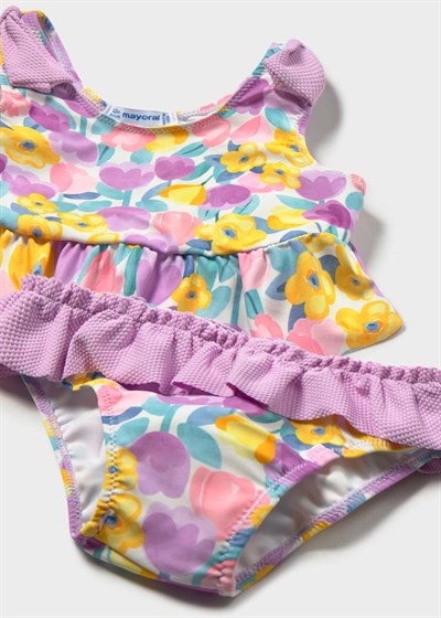 Mayoral Kız Bebek Güneş Korumalı Bikini 1-3 Yaş Lila