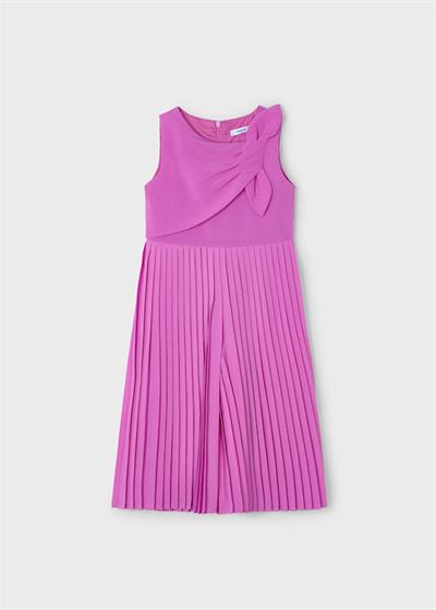 Mayoral Kız Çocuk Fiyonklu Tulum 6-10 Yaş Pembe