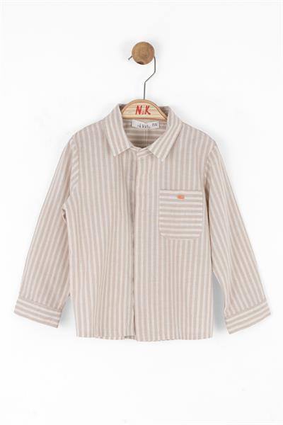 Nk Erkek Bebek Captian Gömlek 1-4 Yaş VİZON