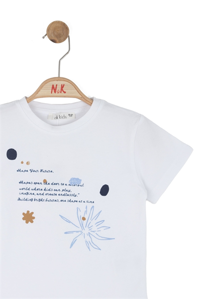 Nk Erkek Bebek Future Tshirt 1-4 Yaş Beyaz