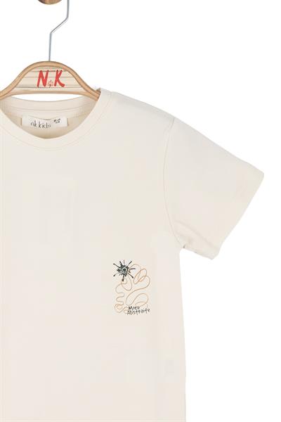 Nk Erkek Bebek More Tshirt 1-4 Yaş Krem