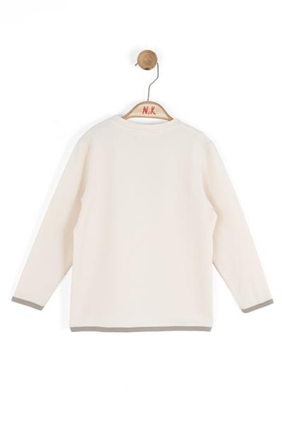 Nk Erkek Bebek New Sweatshirt 1-4 Yaş Gri