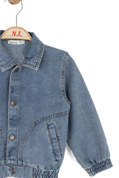 Nk Erkek Bebek Sun Denim Ceket 1-4 Yaş Mavi