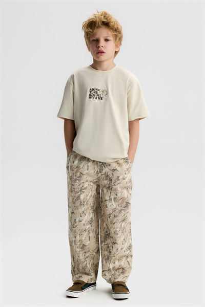 Nk Erkek Çocuk Adventure Tshirt 8-14 Yaş Bej