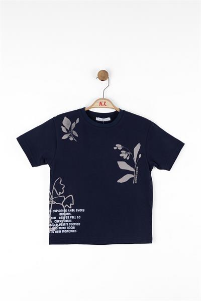 Nk Erkek Çocuk Autumn Tshirt 4-8 Yaş İndigo