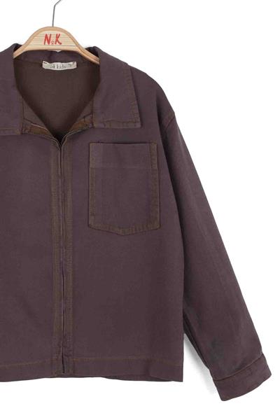 Nk Erkek Çocuk Aztec Ceket 4-8 Yaş Kahverengi