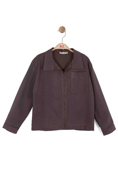 Nk Erkek Çocuk Aztec Ceket 4-8 Yaş Kahverengi