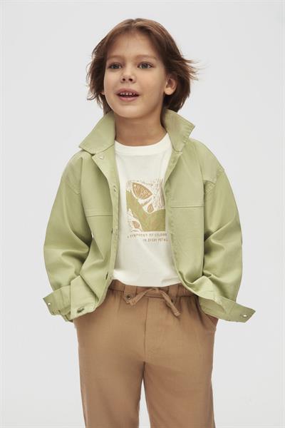 Nk Erkek Çocuk Basil Ceket 4-8 Yaş Yeşil