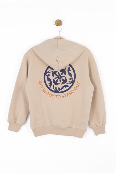 Nk Erkek Çocuk Botanik Sweatshirt 8-14 Yaş VİZON