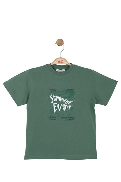 Nk Erkek Çocuk Chance Tshirt 4-8 Yaş Yeşil
