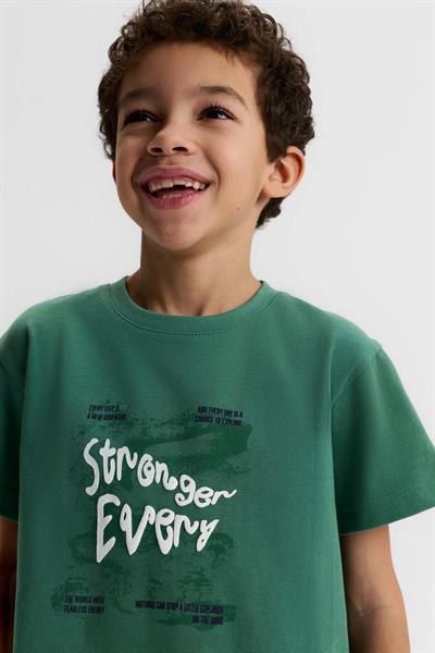 Nk Erkek Çocuk Chance Tshirt 4-8 Yaş Yeşil