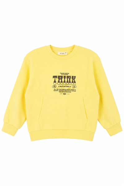 Nk Erkek Çocuk Chartreuse Sweat 4-8 Yaş Sarı