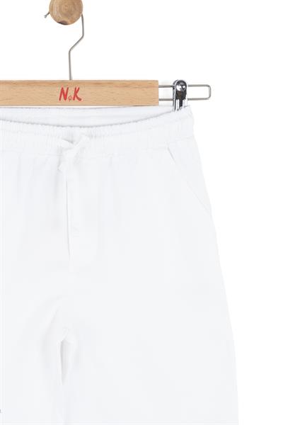 Nk Erkek Çocuk Çinar Şort 4-8 Yaş Beyaz