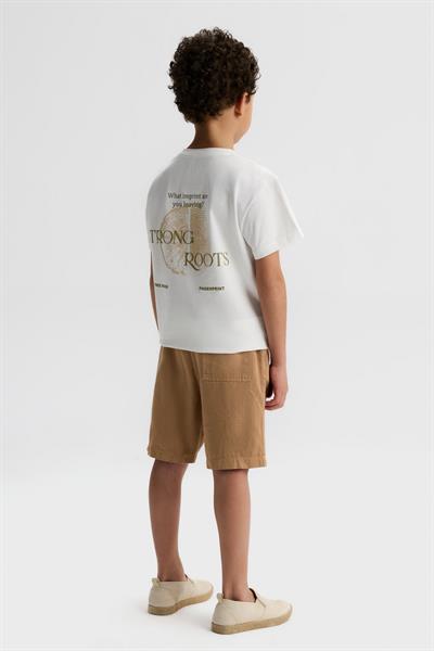 Nk Erkek Çocuk Çinar Şort 4-8 Yaş Camel