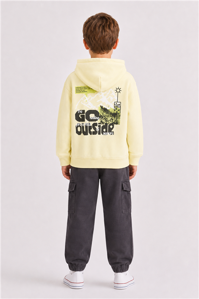 Nk Erkek Çocuk Clımber Sweat 4-8 Yaş Sarı