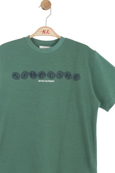 Nk Erkek Çocuk Different Tshirt 8-14 Yaş Yeşil