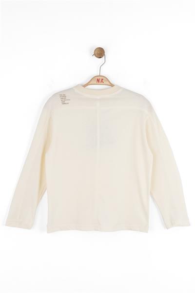 Nk Erkek Çocuk Formative Sweatshirt 8-14 Yaş Krem